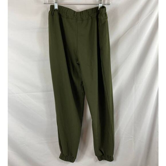 LEL Long Elegant Legs Green Jogger Sweatpants Small Long - Picture 3 of 3